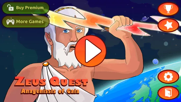 Zeus Quest Remastered Lite android App screenshot 1