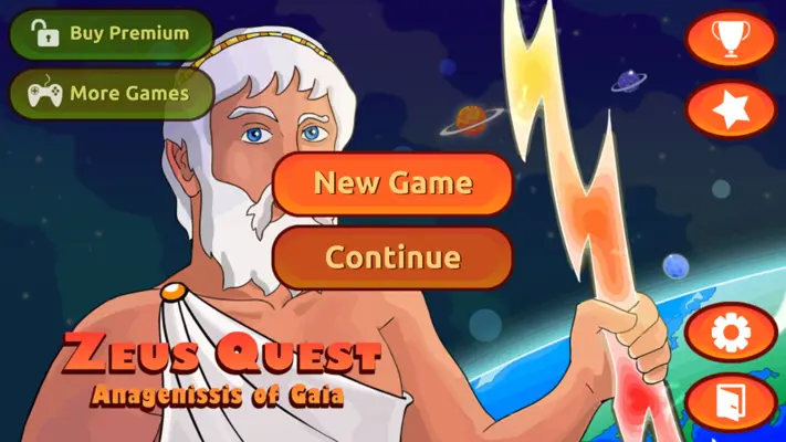 Zeus Quest Remastered Lite android App screenshot 2